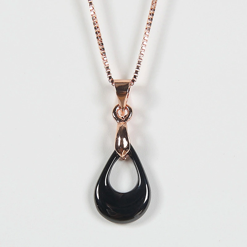 High quality women chain jewelry pottery necklace