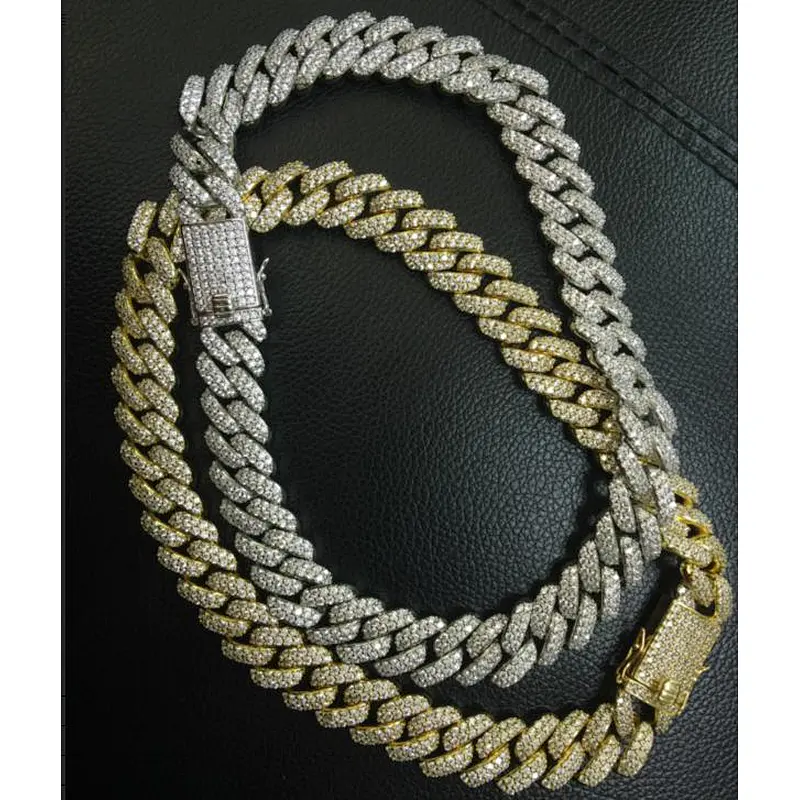 Miss Jewelry Heavy Bling Bling Mens Diamond CZ Hip Hop Chain