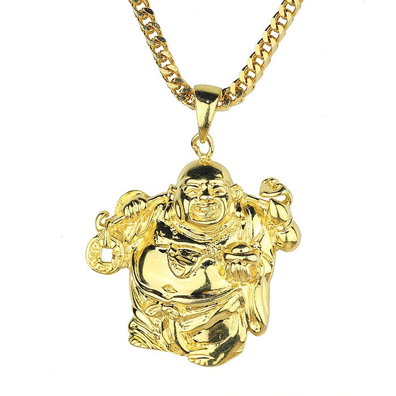 Miss Jewelry thailand gold buddha head pendant jewelry design for men