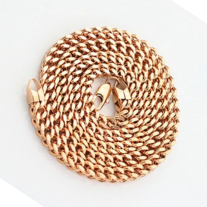 Trendy Small Men Chain Gold Plated