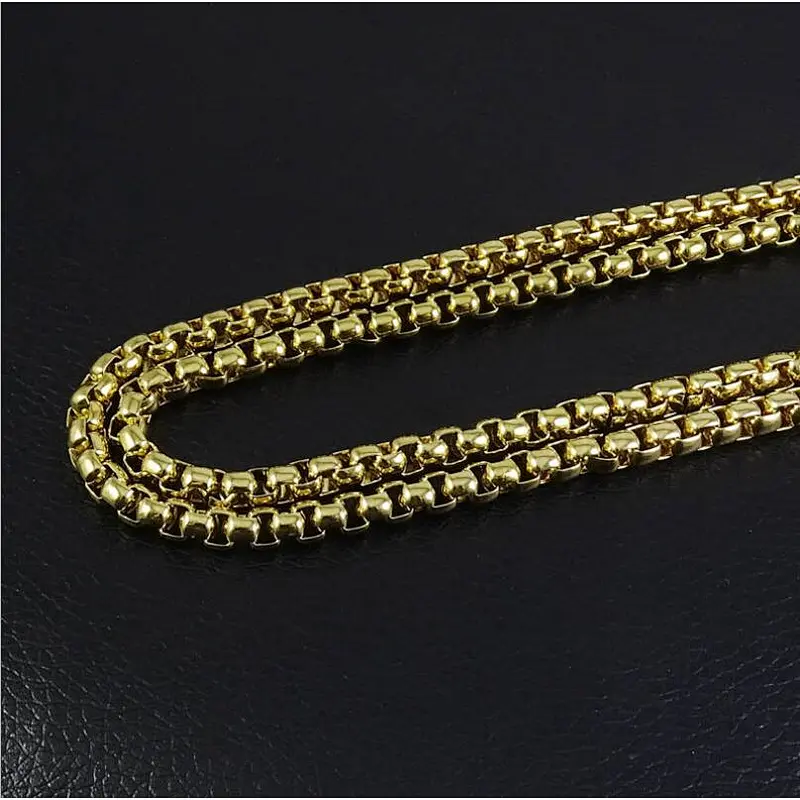 Miss Jewelry Factory Price Chains Necklace Sterling Silver Polishing Box Link Chains