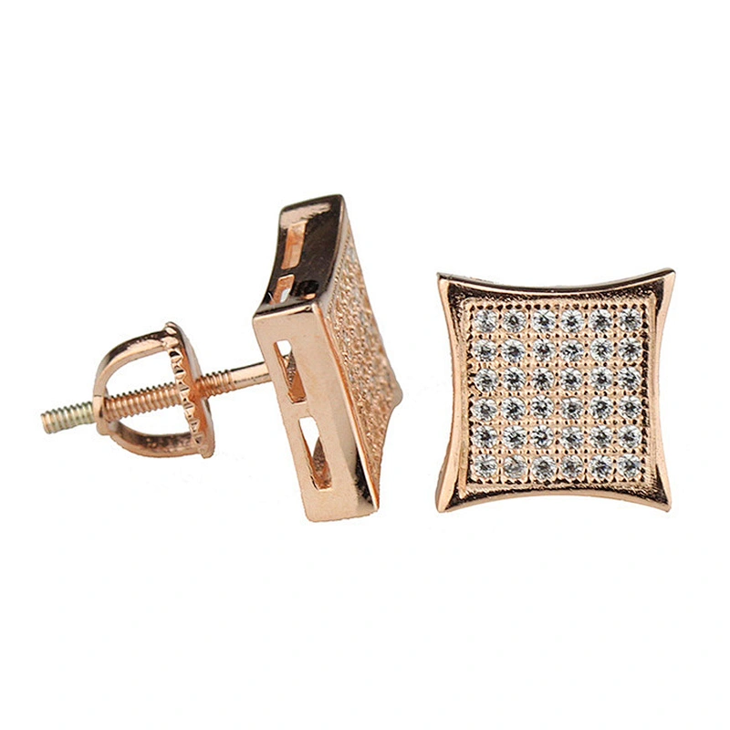 Fashion latest design jhumke zircon brass earring jewellery