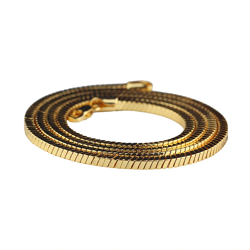 Missjewelry New Gold Snake Chain Design for Men, Men's Gold Snake Chain Necklace