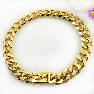 Wholesale Stainless Steel Metal Pet Custom Dog Collar Leash