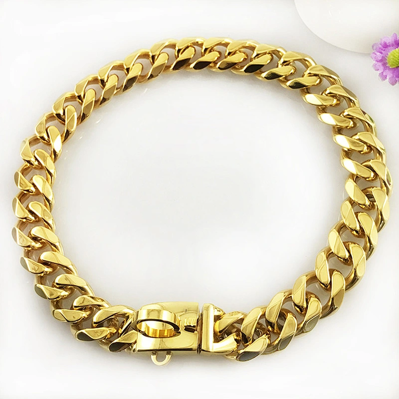Wholesale Stainless Steel Metal Pet Custom Dog Collar Leash