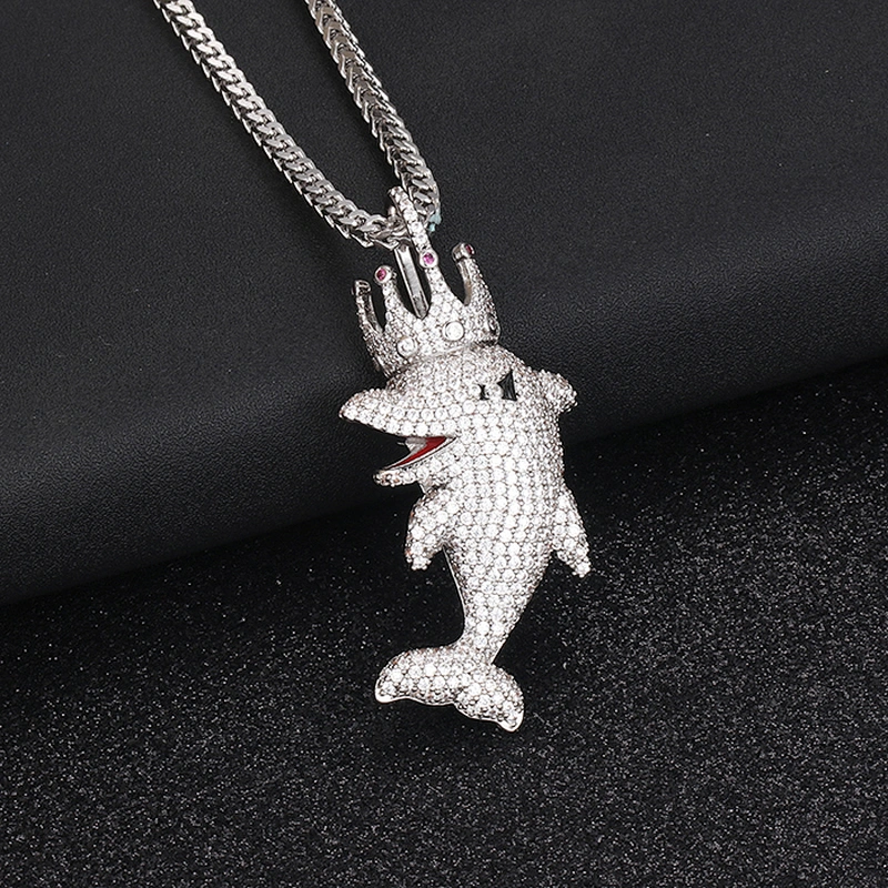 Missjewelry Hip Hop Jewelry Mens Gold Hip Hop Pendants with Necklace
