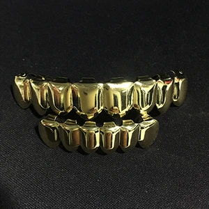 Miss Jewelry Cheap hip hop teeth grillz dientes de oro, grills teeth grillz for men