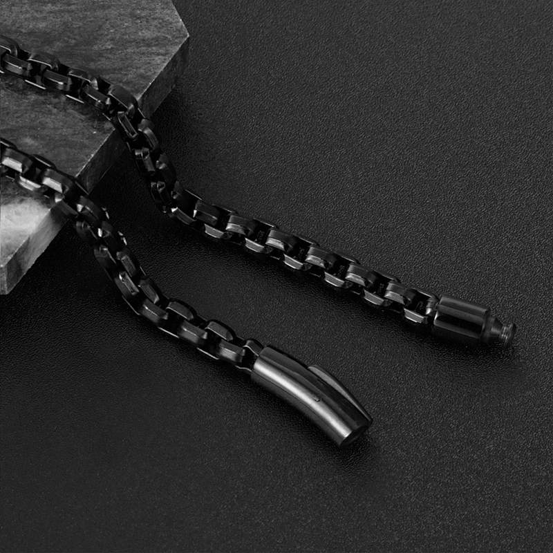 Stainless Steel Mens Italian Real Gold Jewelry Necklace