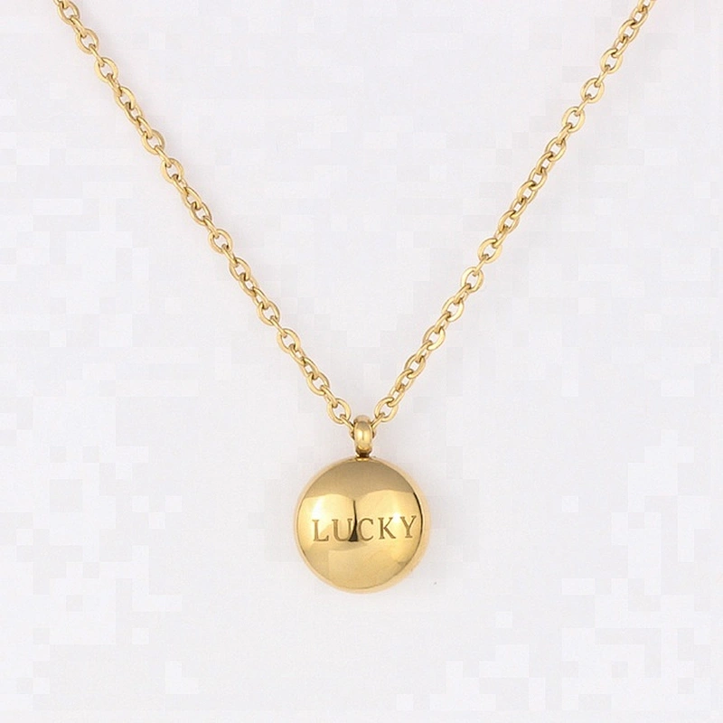 Miss Jewelry Cheap Stainless Steel Fashion Jewelry Logo Pendant for Girls