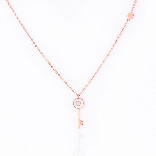 Custom Made Key Pendant Necklace Choker Meaning Ladies