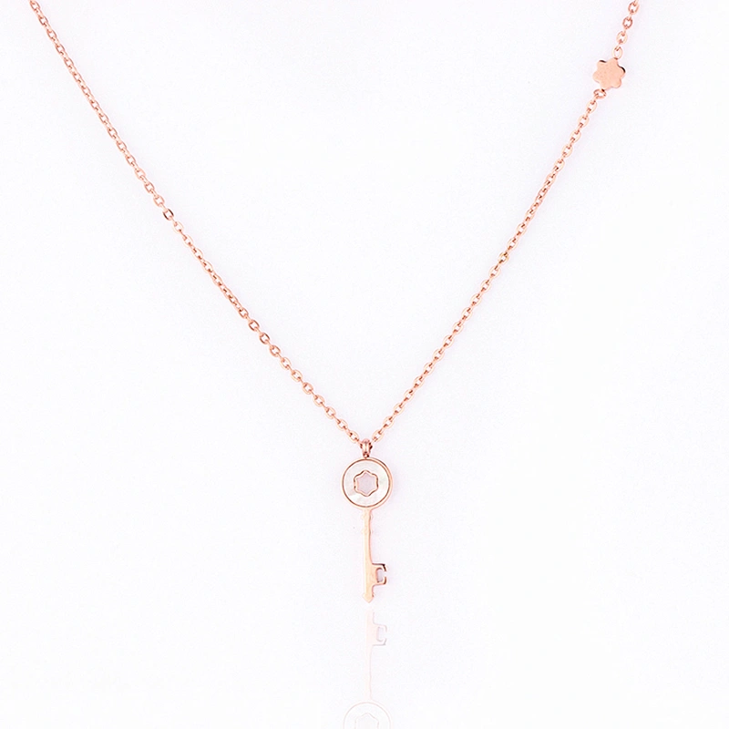 Custom Made Key Pendant Necklace Choker Meaning Ladies