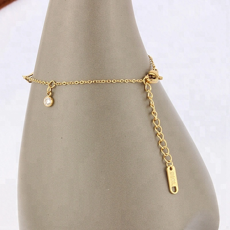 Miss Jewelry Fashion New Design Gold Feather Bracelet Luxury Jewelry Women
