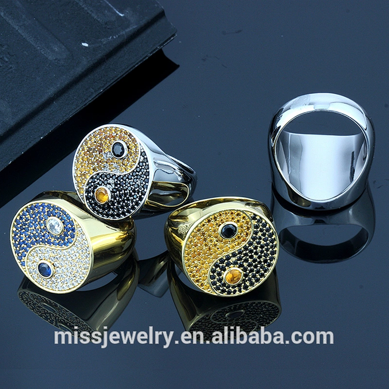 Missjewelry Supplier Hip Hop Jewelry Men Sterling Silver Micro Boy Finger Ring Gold Hip Hop Jewelry