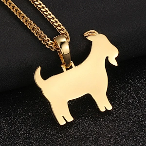 Wholesale Suppliers Pave Diamond Pendant Jewelry Plated Gold Men