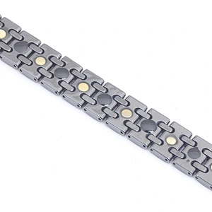 Men Stainless Steel Ion Bio Energy Magnetic Bracelet