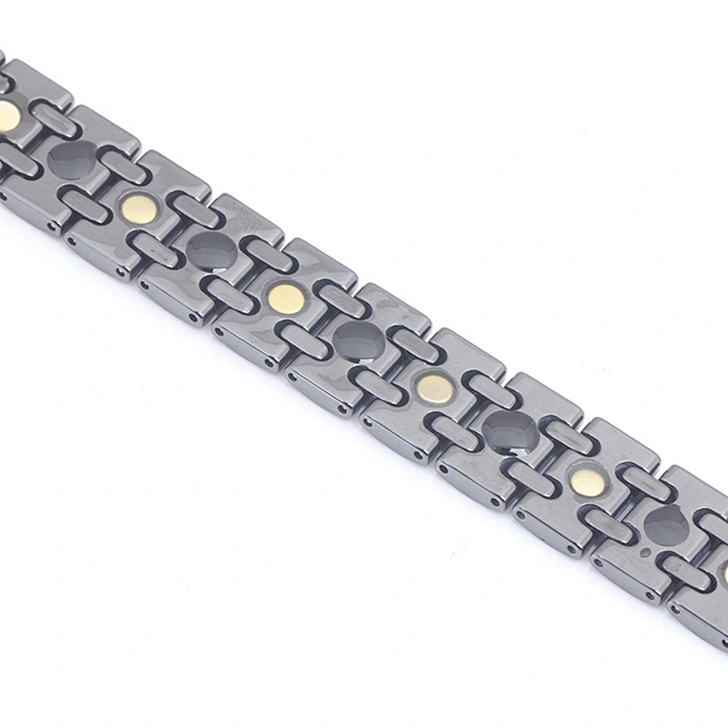 Men Stainless Steel Ion Bio Energy Magnetic Bracelet