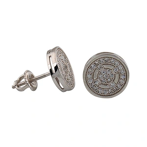 Hiphop Gold Jewelry Earrings