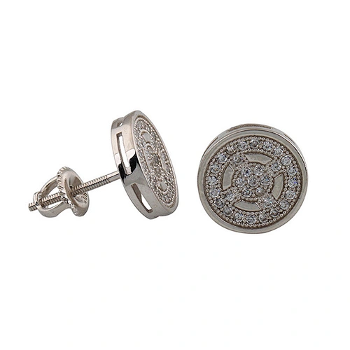 Hiphop Gold Jewelry Earrings