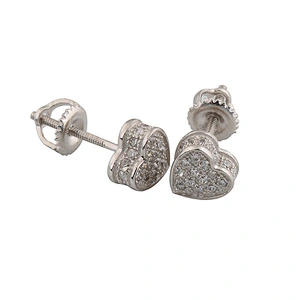 Silver Gold Jhumka Earrings Jewellery Design