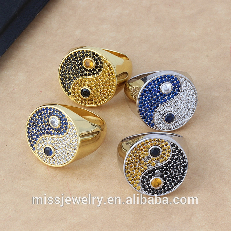 Missjewelry Supplier Hip Hop Jewelry Men Sterling Silver Micro Boy Finger Ring Gold Hip Hop Jewelry