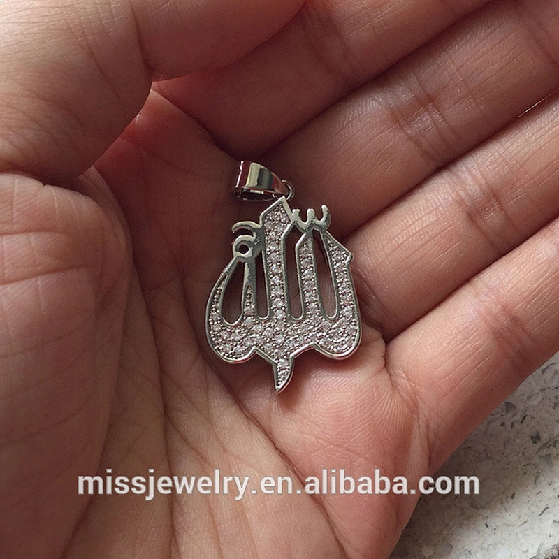 Fashion Jewelry Wholesale 18k Allah Pendant