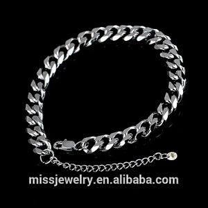 Large Curb Link Chain Gold And White Gold Chain