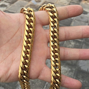 Wholesale Heavy Gold Plated Chains 18k Men