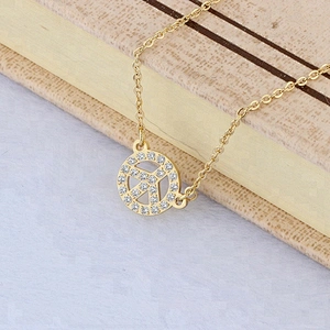 Miss Jewelry New Design Womens Gold Diamond Jewellery Necklaces