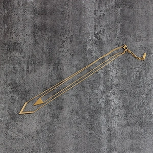 Miss Jewelry Necklace 18k Gold Plated as Valentine Gift for Women