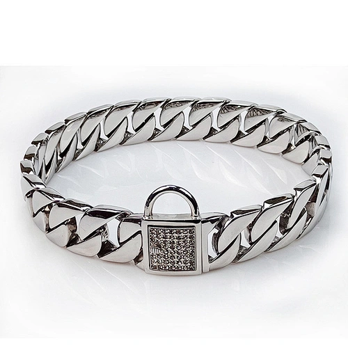 Stainless Steel Personalized Pvd Dog Collar