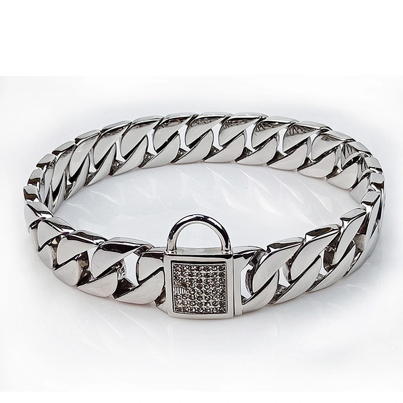 Stainless Steel Personalized Pvd Dog Collar