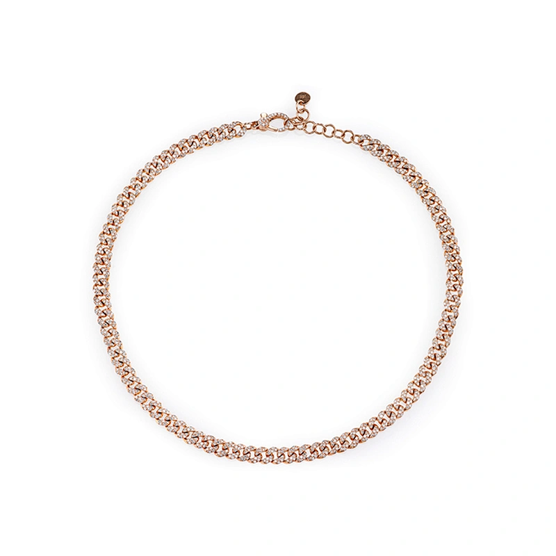 14k Women Choker Set