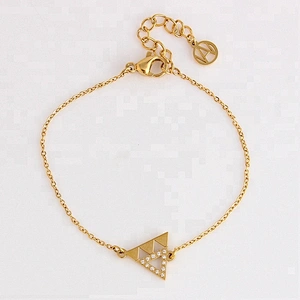 Miss Jewelry Cheap High Quality Fashion Jewelry 18k Gold Charm Bracelet for Women
