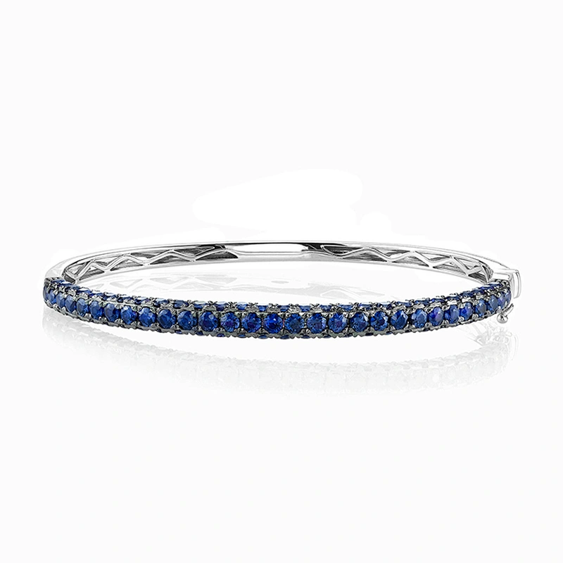 Miss Jewelry Gold Sterling Silver Fashion Design Bracelets Bangle