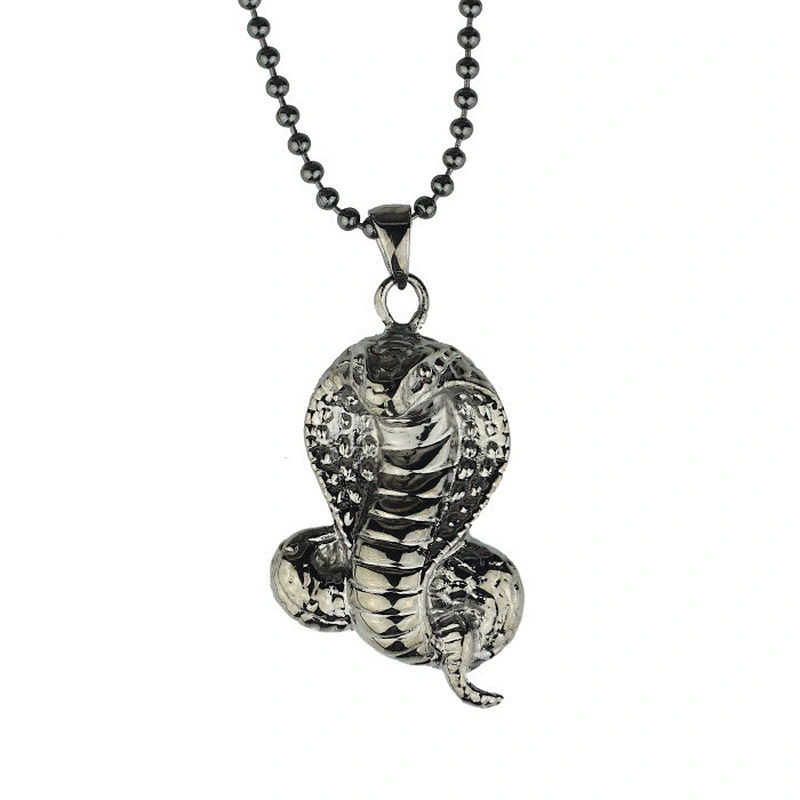 Animal Cobra Gold Snake Pendant