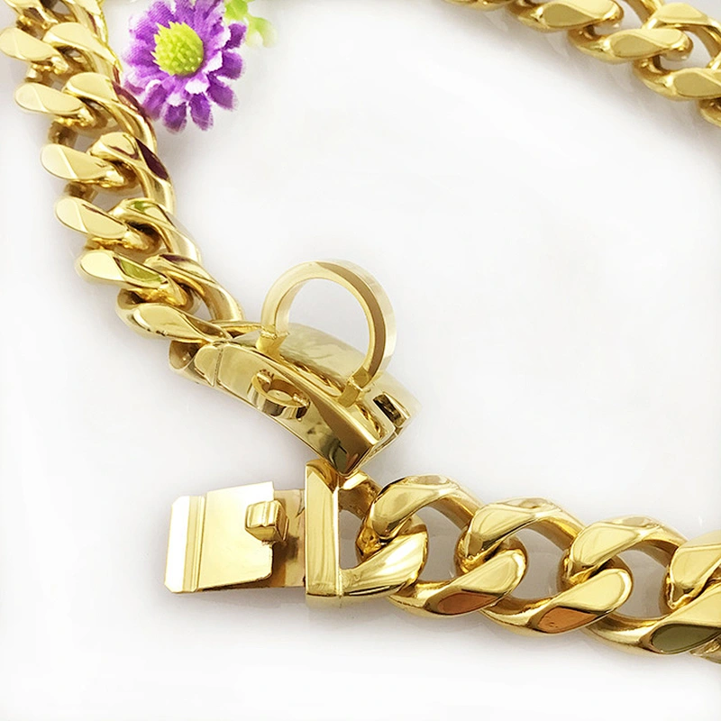 Wholesale Stainless Steel Metal Pet Custom Dog Collar Leash