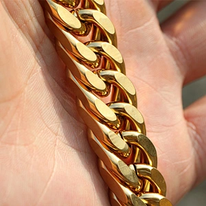 Miss Jewelry Dubai new gold neck chain design for men wholesale