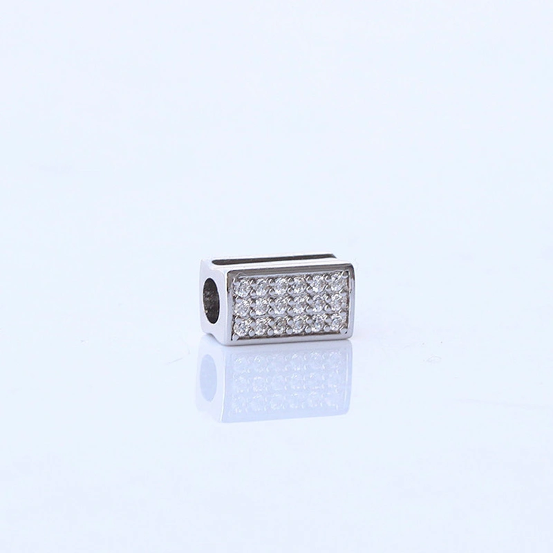 Missjewelry Custom 925 Sterling Silver Logo Engraved Bracelet Beads Men