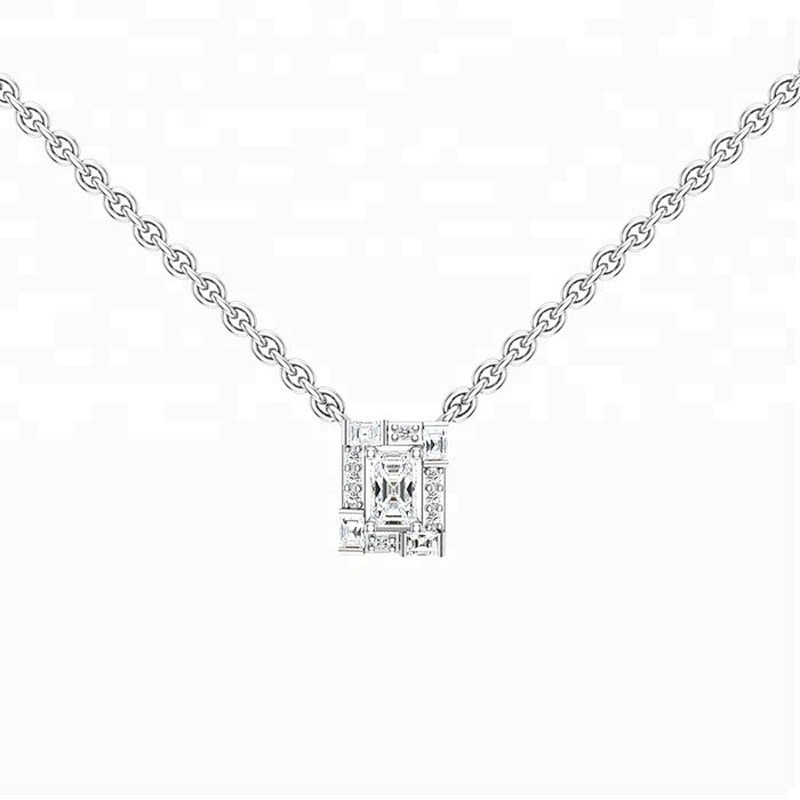 Miss Jewelry Women Charm Stainless Steel Hip Hop Jewelry Choker Necklace