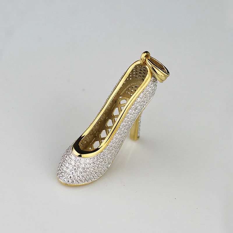 Hip Hop Jewelry Manufacturers Crystal Fanct Pendant Design for Girls