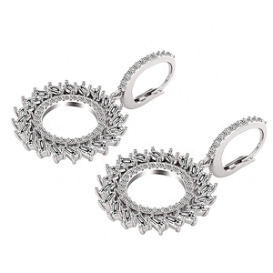 925 Silver Sterling Earrings New Design