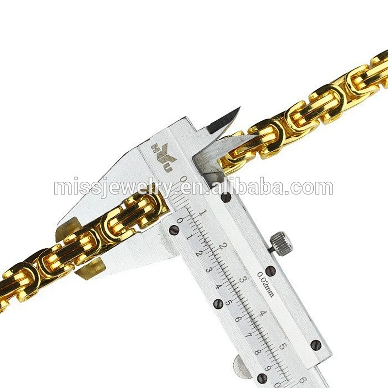 Wholesale Dubai Gold Heavy Necklace Designs Men