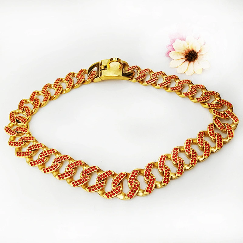 Heavy Duty Dog Luxury Collar, Chain Collar Dog Prices