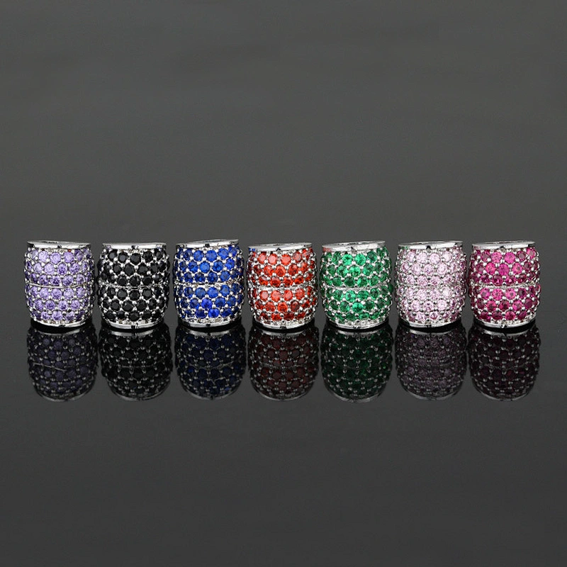 Latest quality 10mm 12mm cz diamond beads for jewelry making