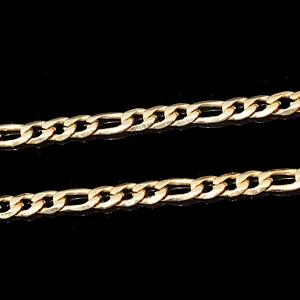 Missjewelry IDMJCN007G Perfect 18K Yellow Gold Women&Man's Figaro Chain Necklace Designs