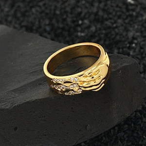 Missjewelry Diamond Gold Ring Latest for Men