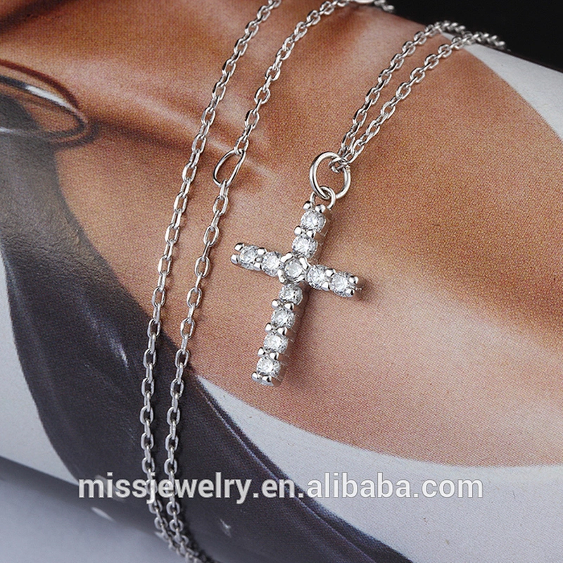 Miss Jewelry Micro Zircon Ankh Cross Pendant Jewelry