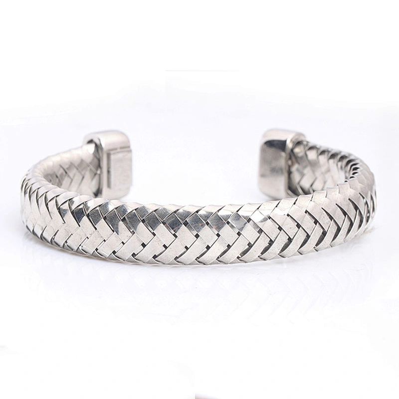 Indian 18K Gold Bangles, Handmade Dubai Gold Adjustable Open Stainless Steel Bangle Bracelet Designs