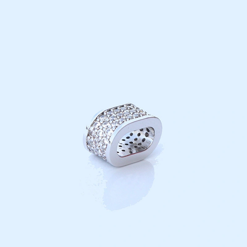 Metal Spacer Skull Space Beads Silver