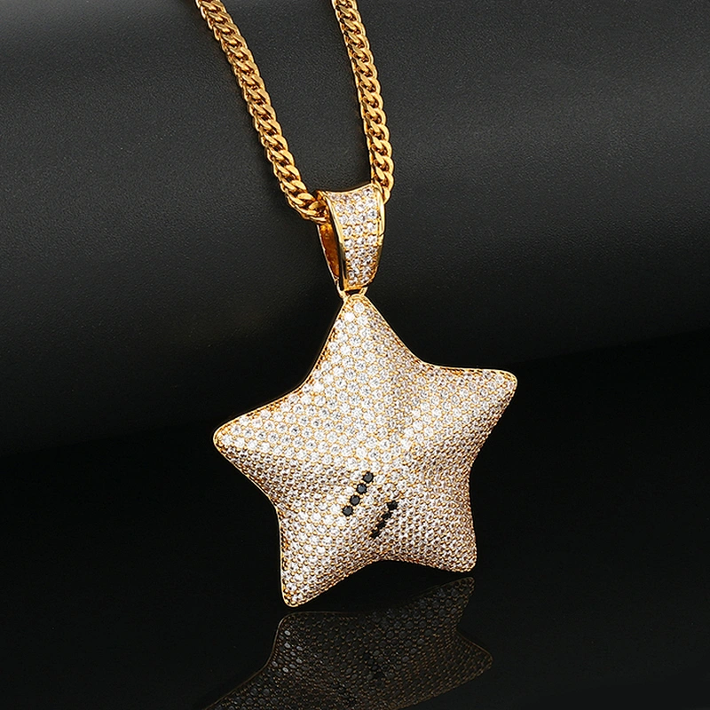 Missjewelry Urban Jewelry Men Custom Iced Out Hip Hop Zodiac Pendant